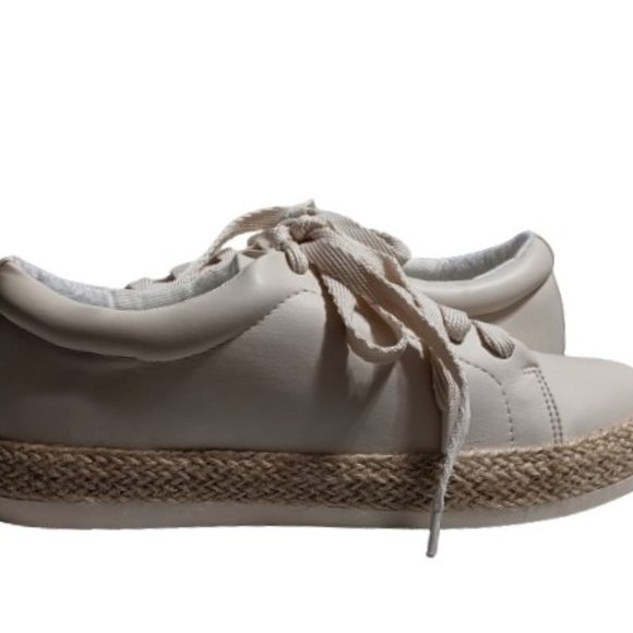 Esprit Nile Leather & Manmade Sneaker 8 New - Picture 7 of 8